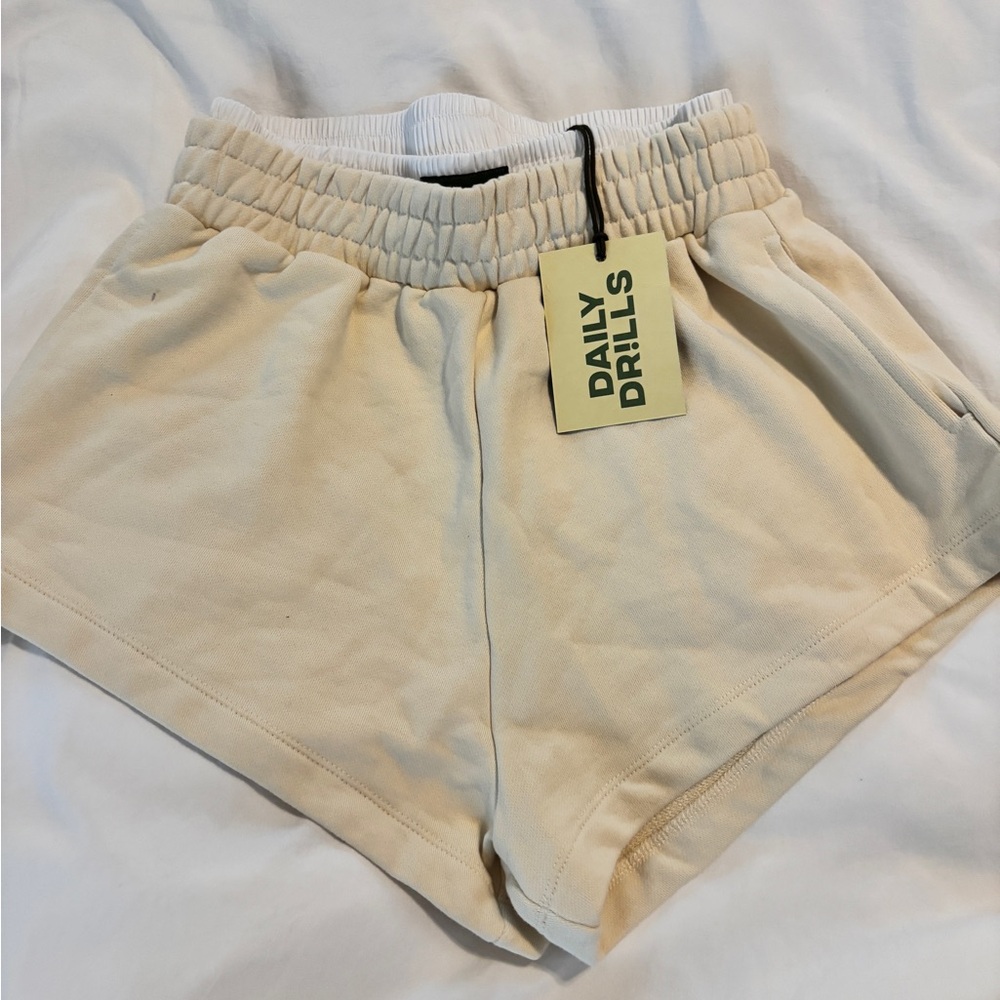 Daily Drills Women's Tan Athletic Shorts